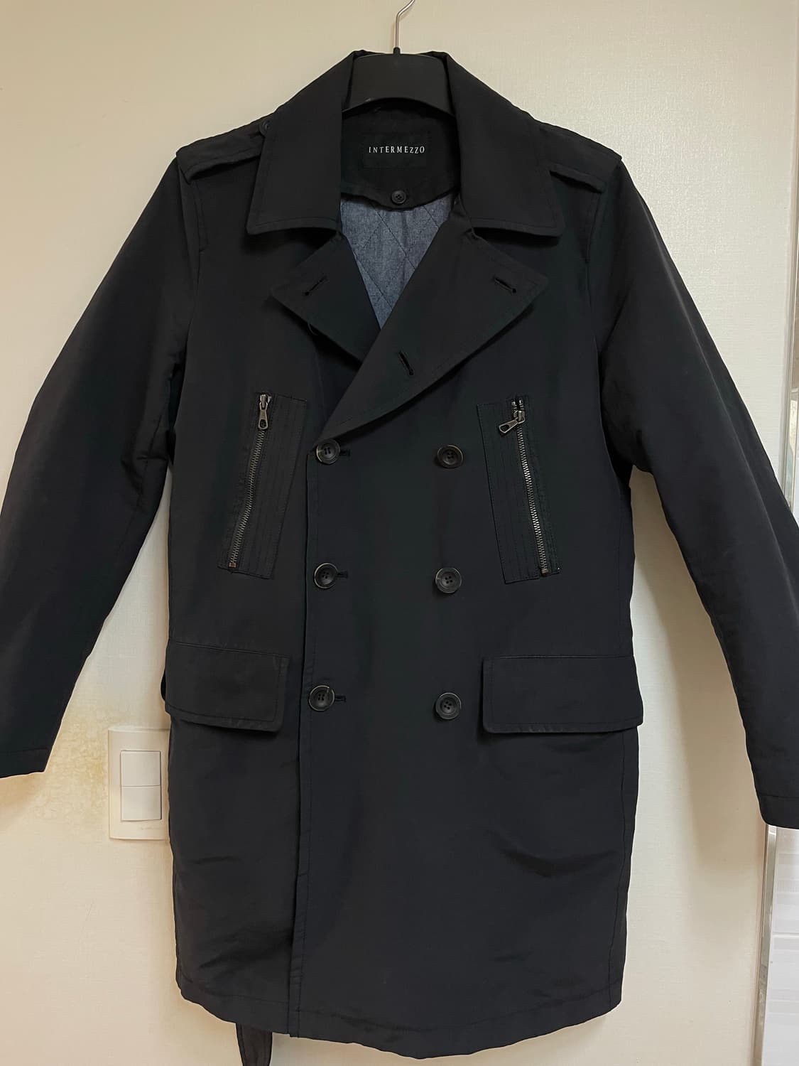 인터메조 네이비 코트 상품이미지1