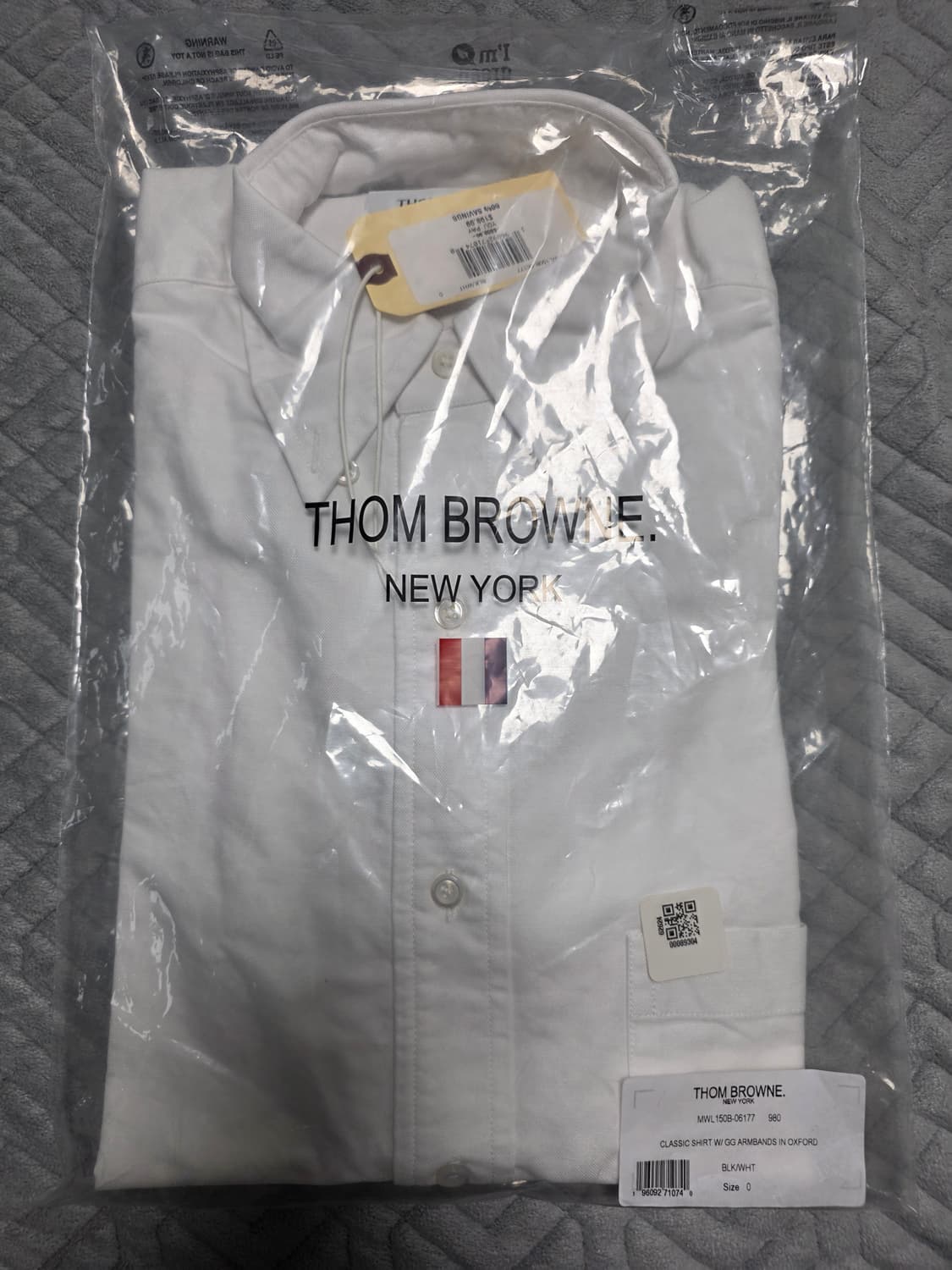 톰브라운 옥스포드 화이트 셔츠 상품이미지3