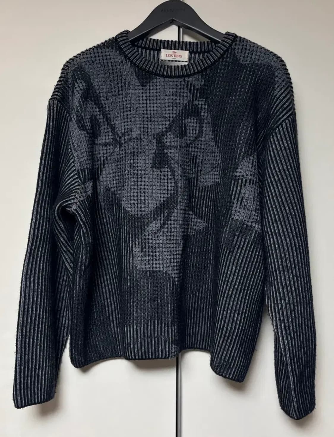 메종미네드 모노크롬 라이온킹 니트, L 상품이미지5