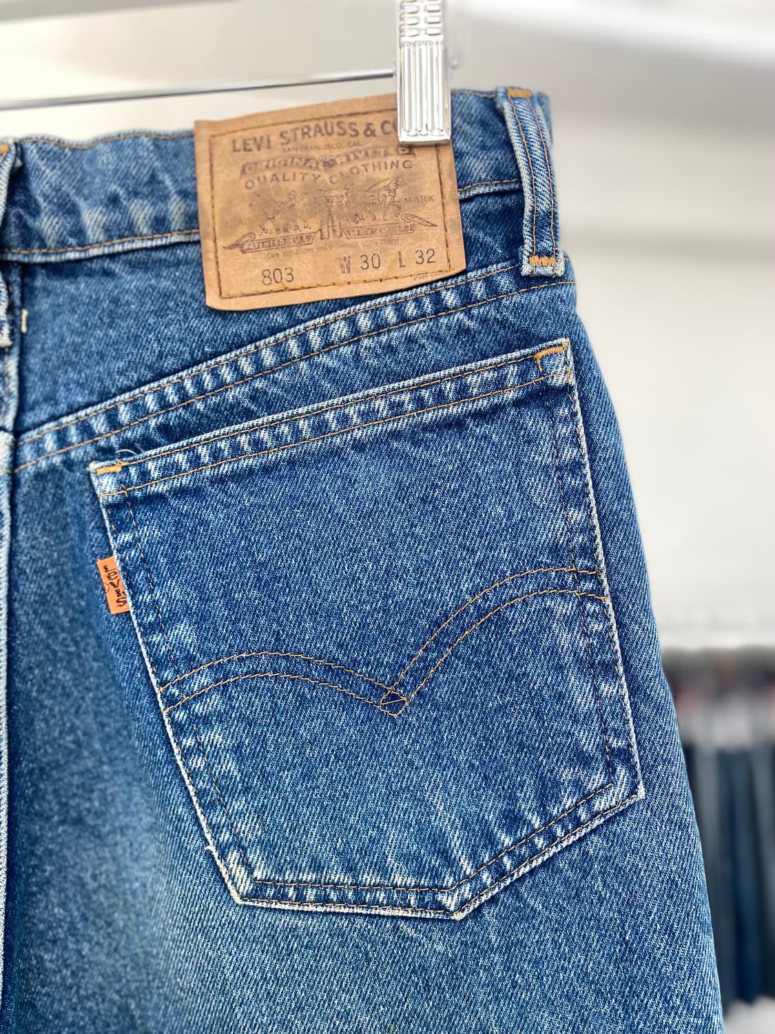 Levis803 90s Orange Tab 28사이즈 a4910 상품이미지5