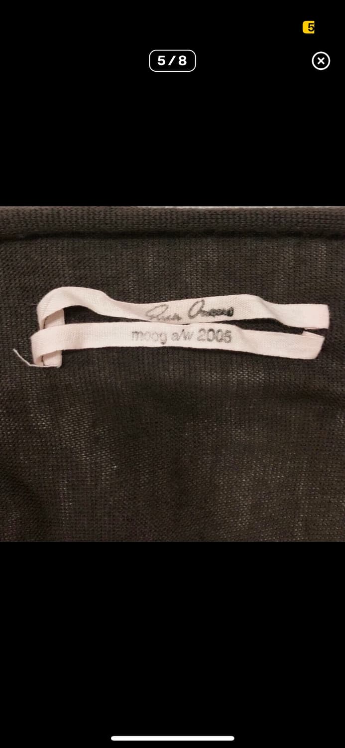 릭오웬스 가디건 S 상품이미지4