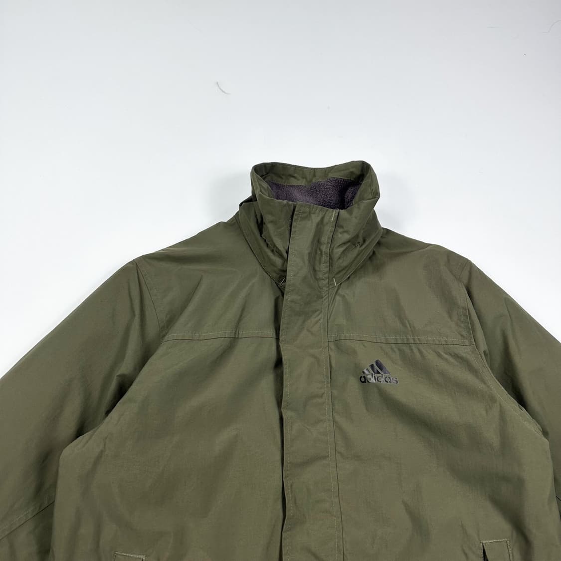 아디다스 오리지널 카키 바람막이 자켓 (M) 상품이미지1