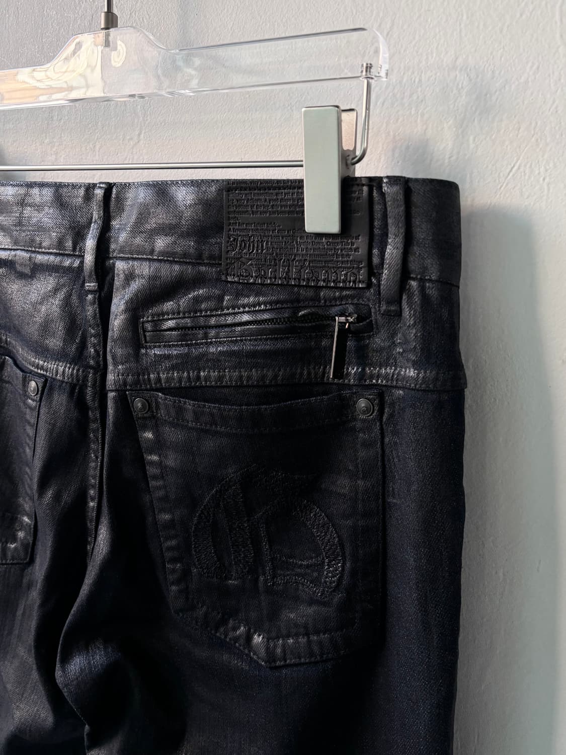 (예약중) 존 갈리아노 코팅 진 상품이미지6