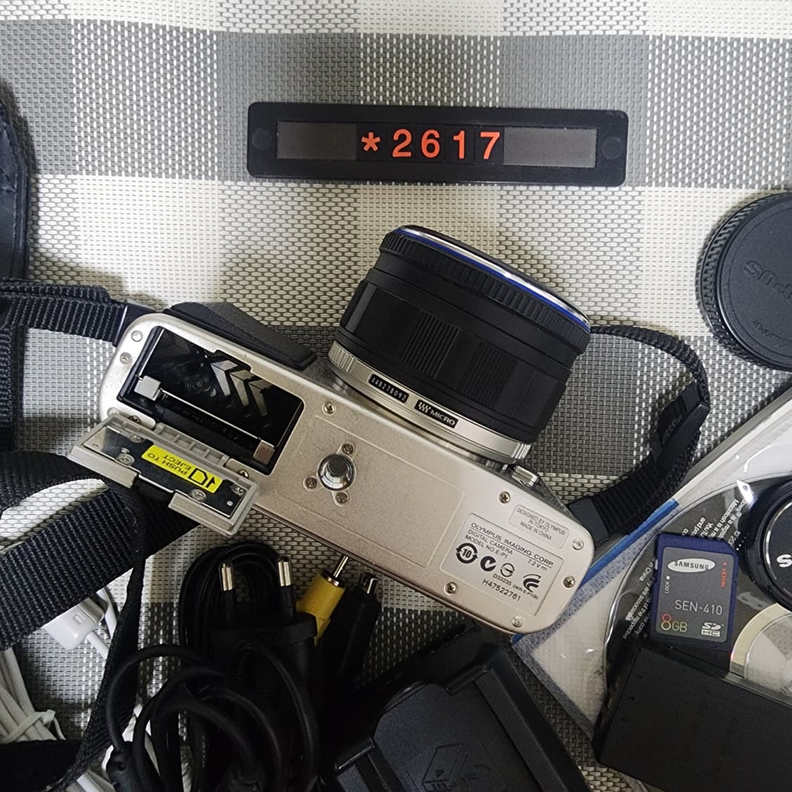 올림푸스 E-P1 디지털카메라 실버바디 가방세트 상품이미지6