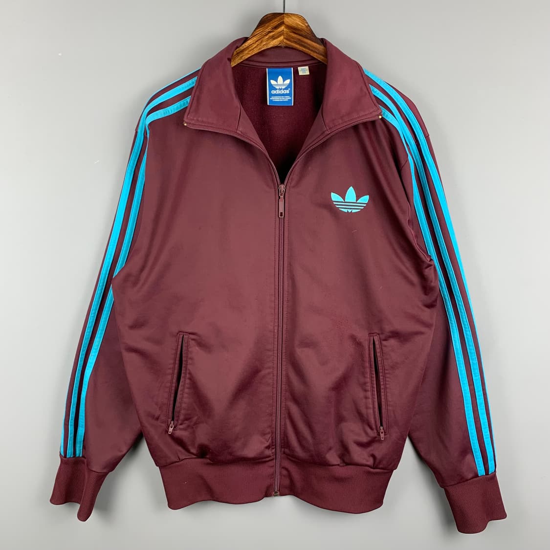 아디다스 파이어버드 버건디 트랙 져지 상품이미지2