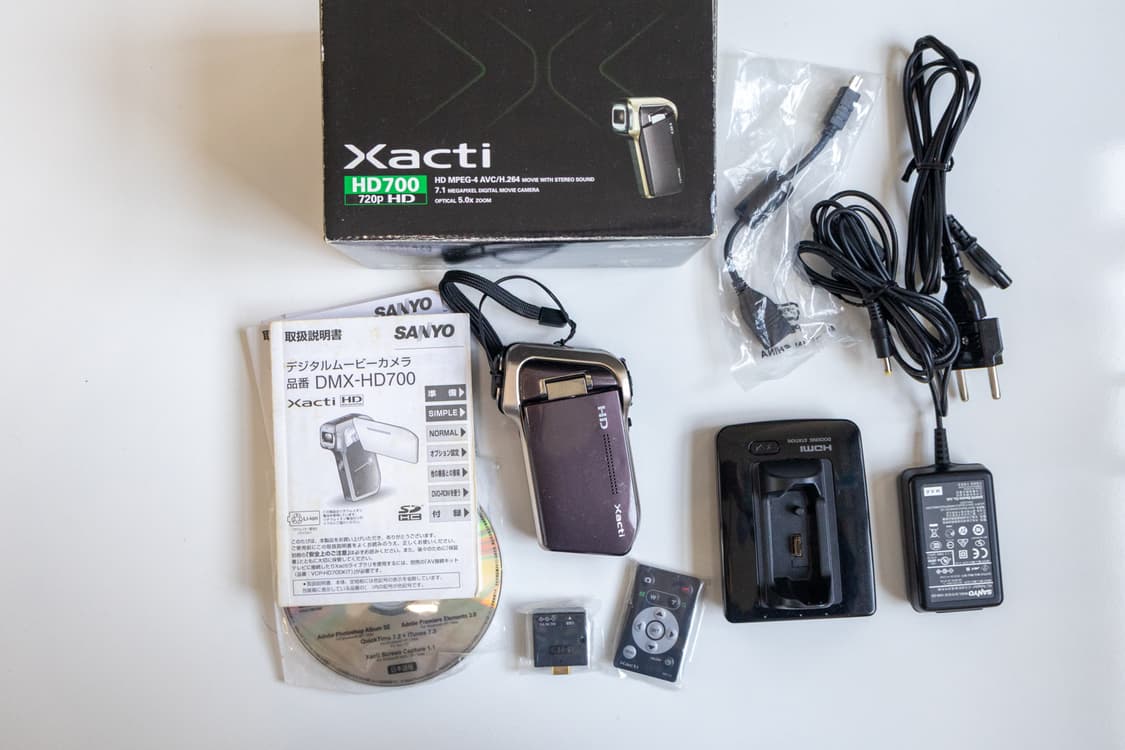 Sanyo Xacti DMX-HD700 / 빈티지 디지털 캠코더 상품이미지9