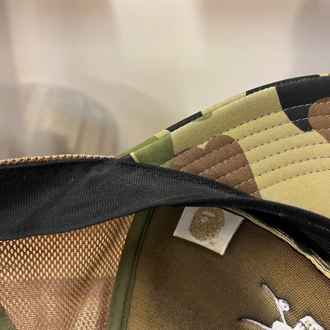 베이프 x 스투시 메쉬캡 상품이미지5