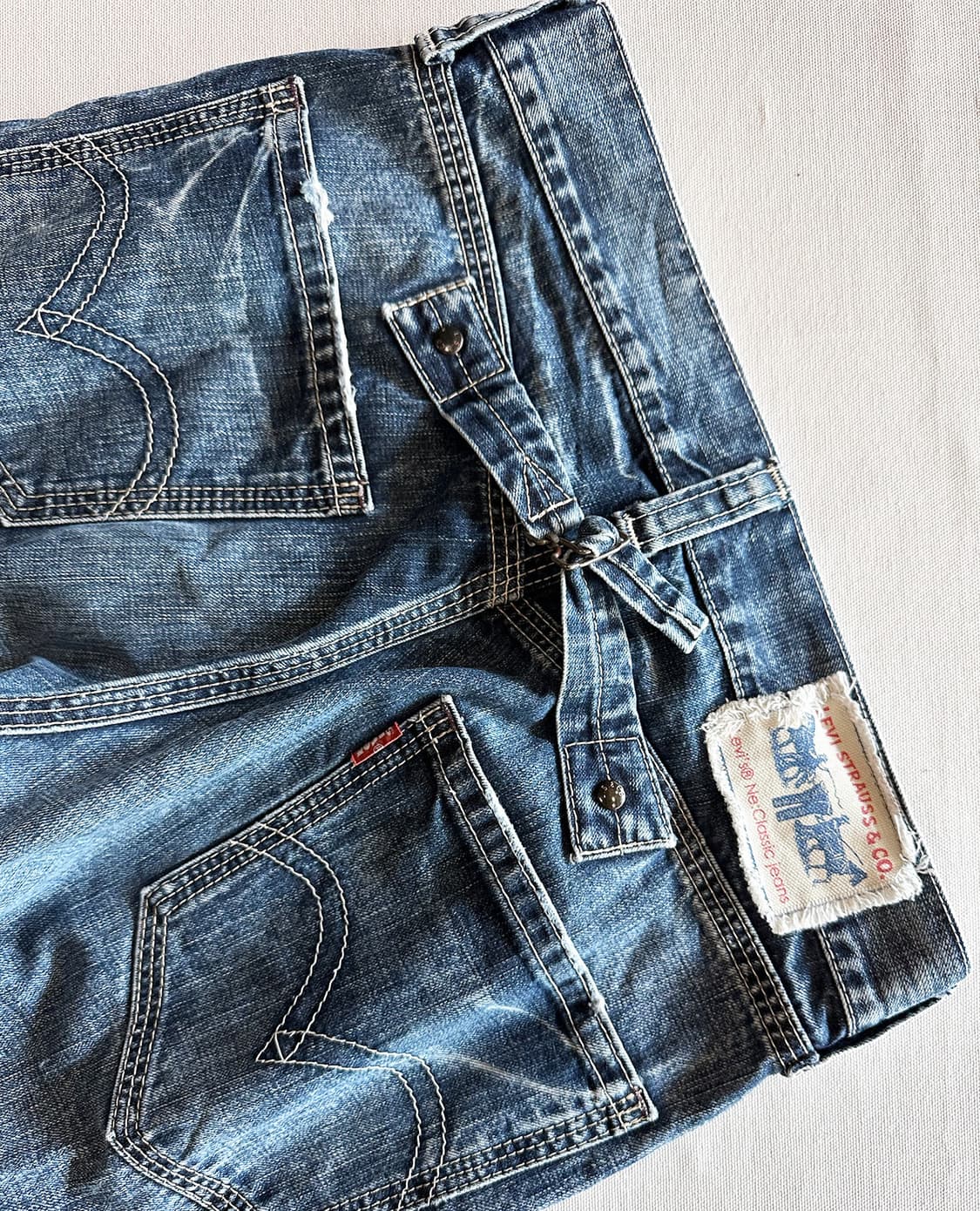 LEVI'S 503 cinch back w32 상품이미지8