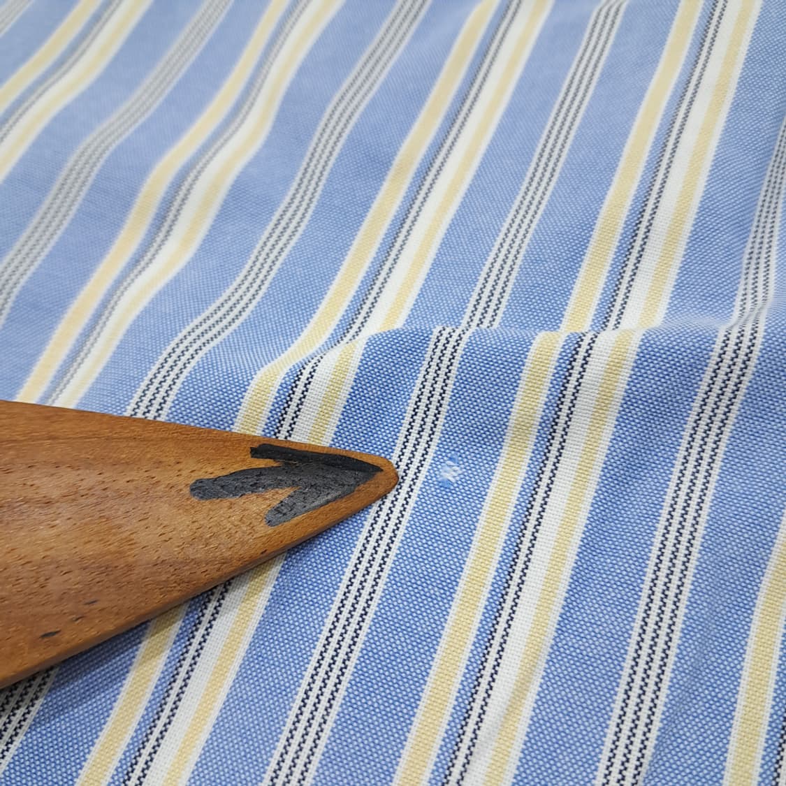 CL774 4XLT 폴로 00s 코튼 블루 스트라이프 버튼다운 셔츠 남 상품이미지7