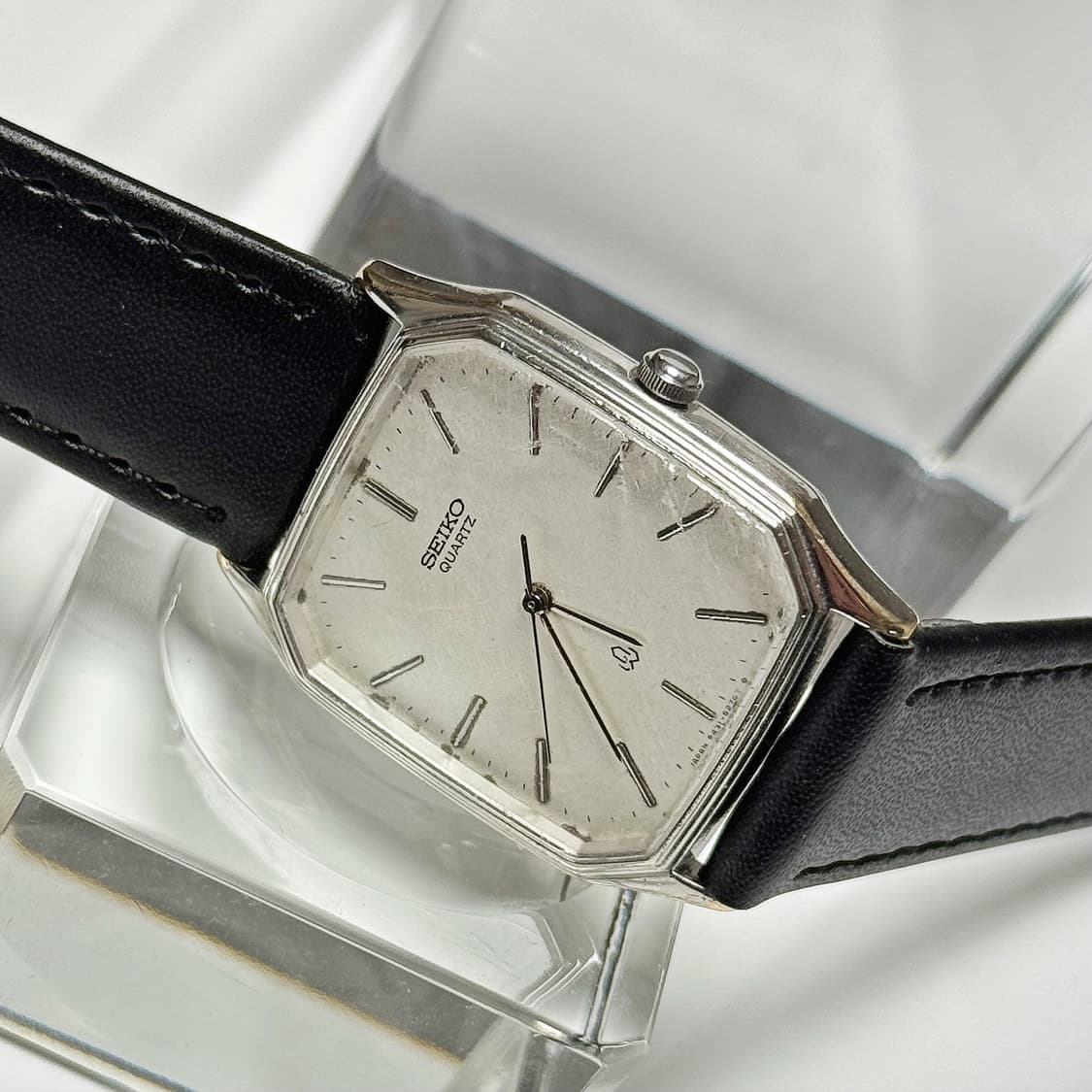 80s 빈티지 세이코 실버 옥타곤 클래식 다이얼 워치 상품이미지1