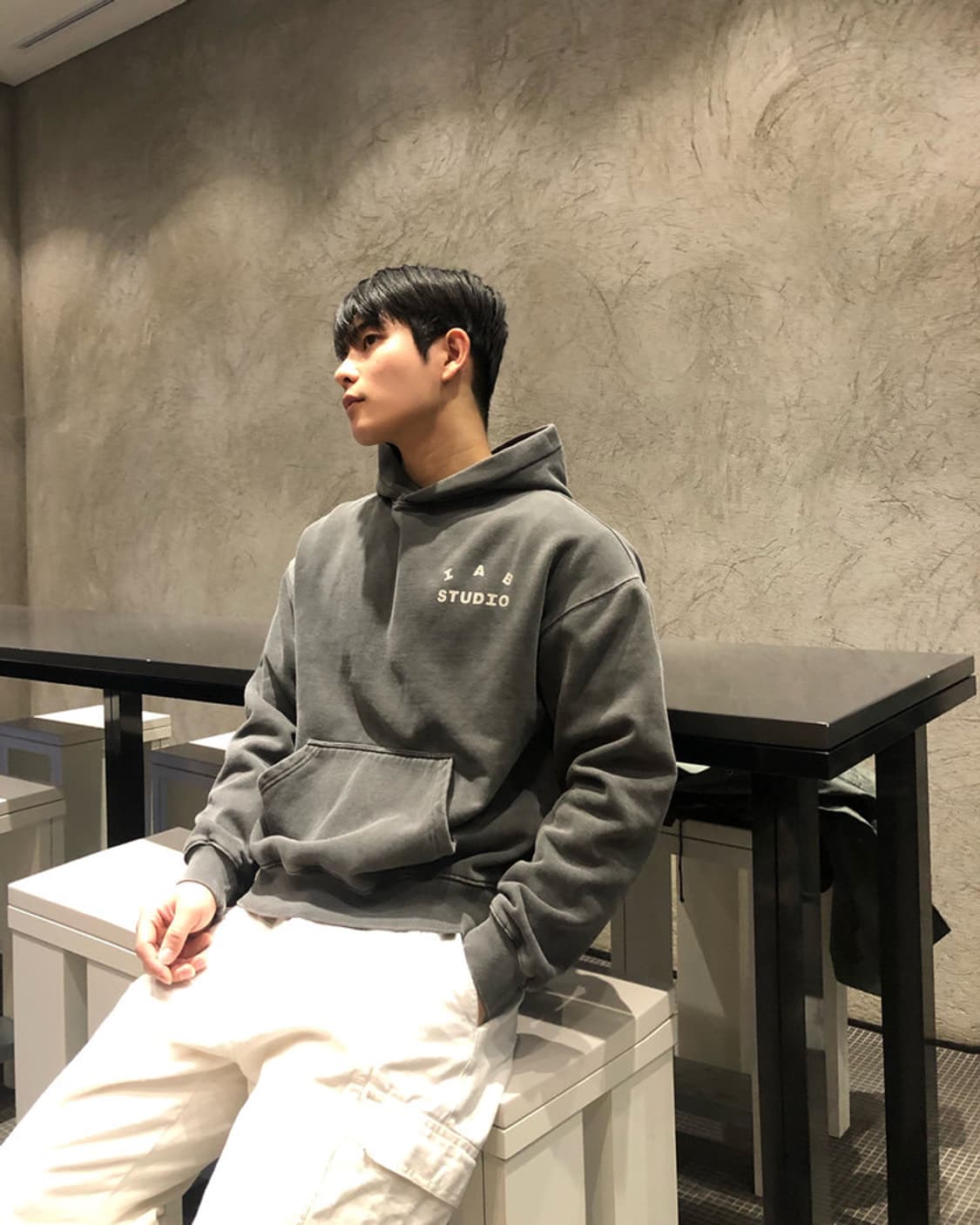 [새상품] 아이앱 스튜디오 피그먼트 후드 상품이미지10