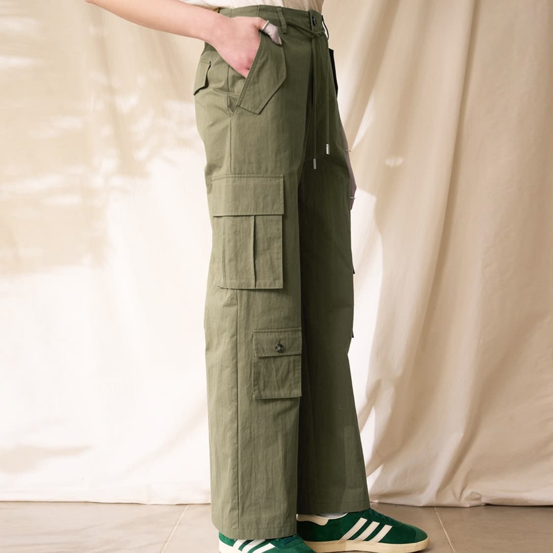 로브로브(LOVLOV) 캠퍼스 카고팬츠 55 새상품 상품이미지4