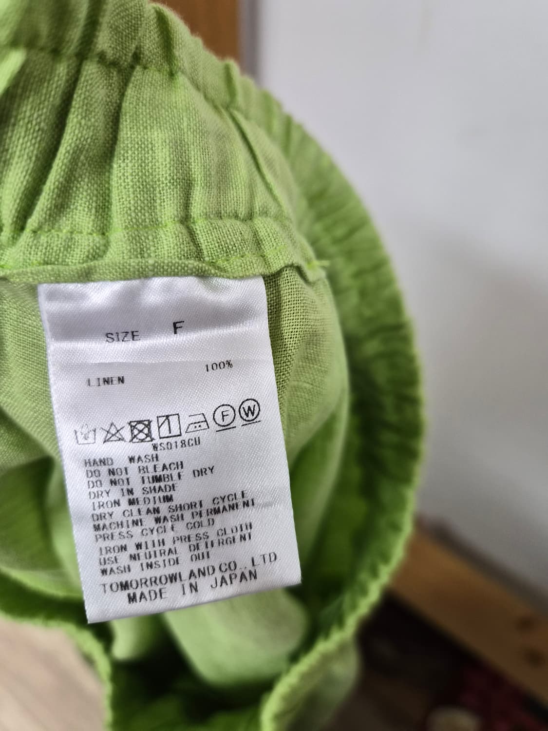 듀엘 린넨 수채화 여름니트. GALERIE VIE  린넨 스커트 상품이미지8