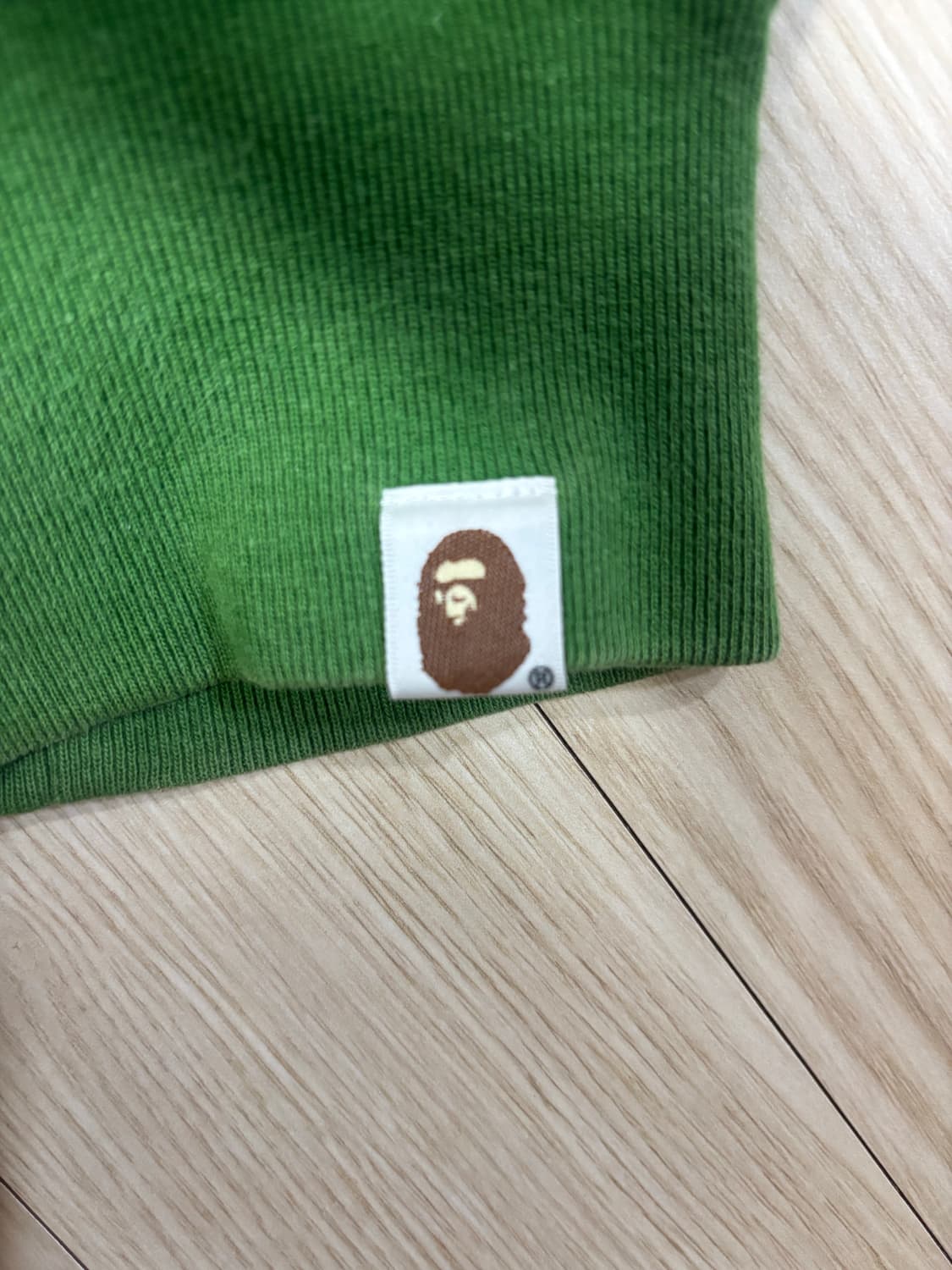 베이프 반 카모 후드 집업 그린 상품이미지3