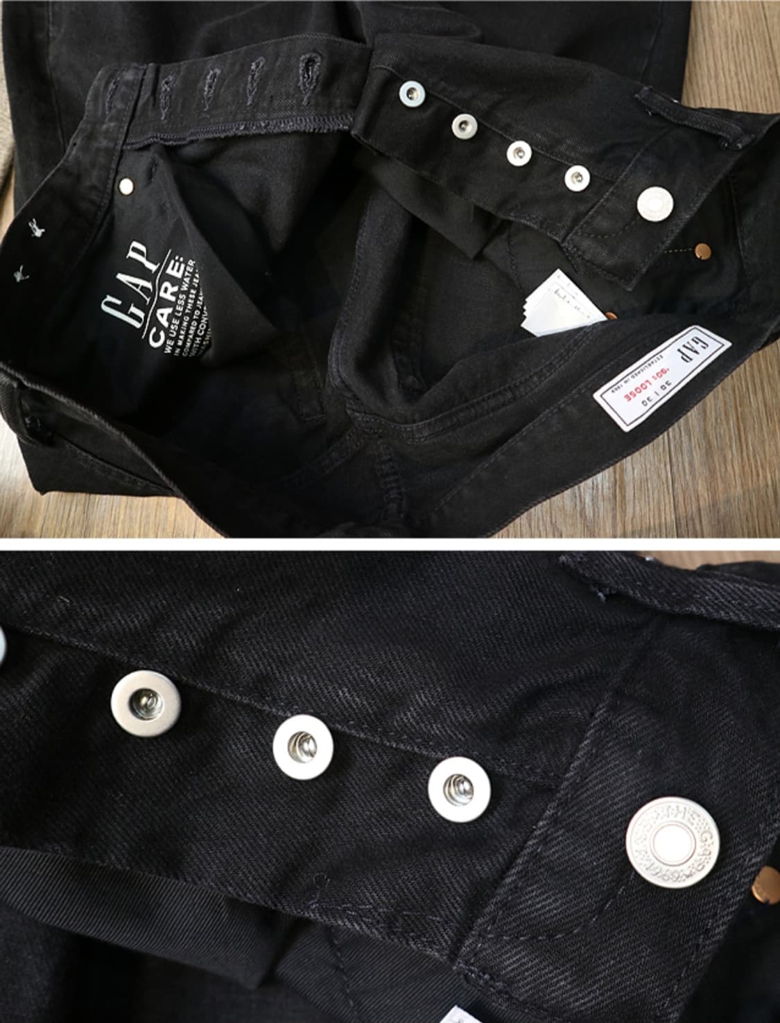 GAP 갭 90SS 루즈핏 흑청데님 굿 컨디션 30사이즈 상품이미지5