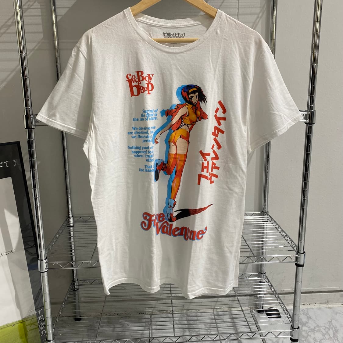 카우보이비밥 오피셜 애니메이션 티셔츠 상품이미지1