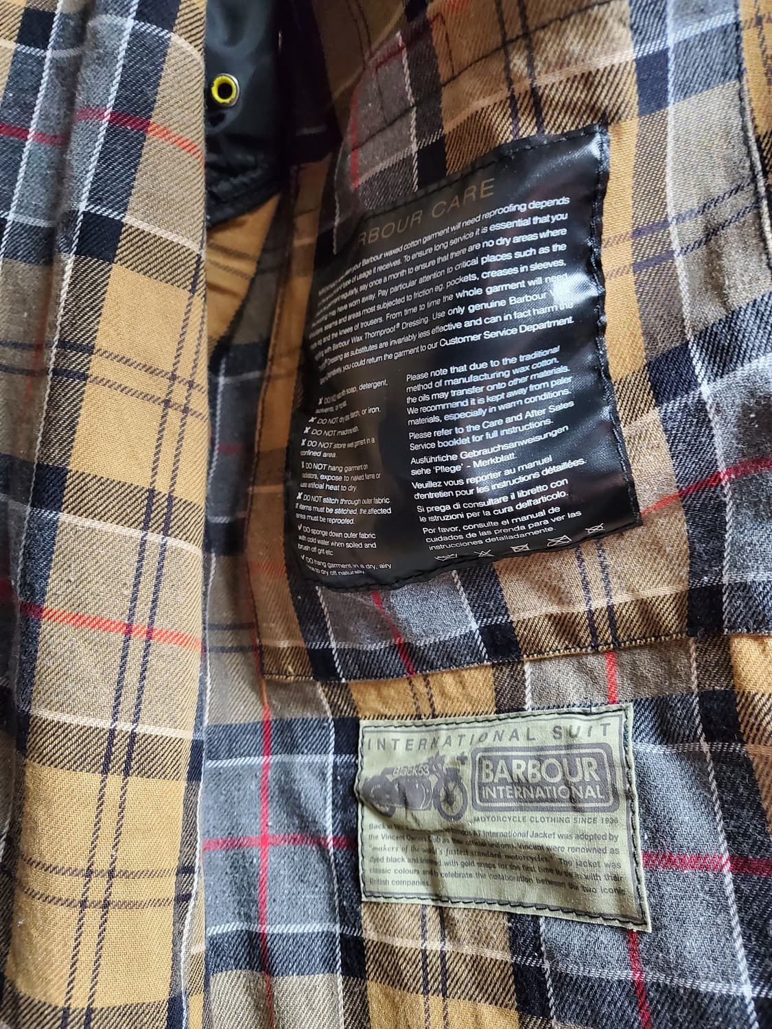 바버 왁스자켓 상품이미지6