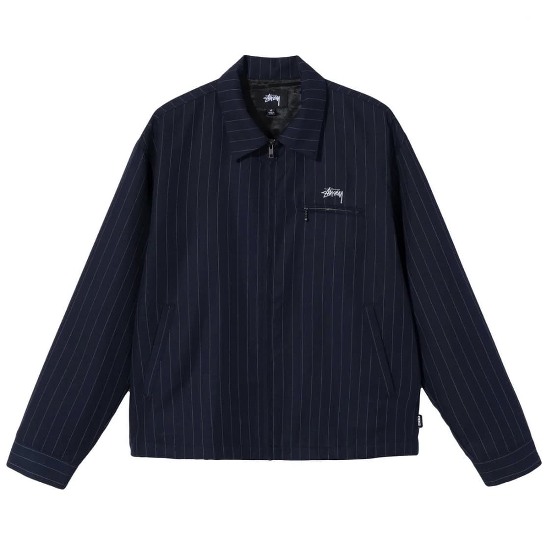 스투시 꼼데가르송 핀스트라이프자켓 stussy cdg pinstriped 상품이미지1