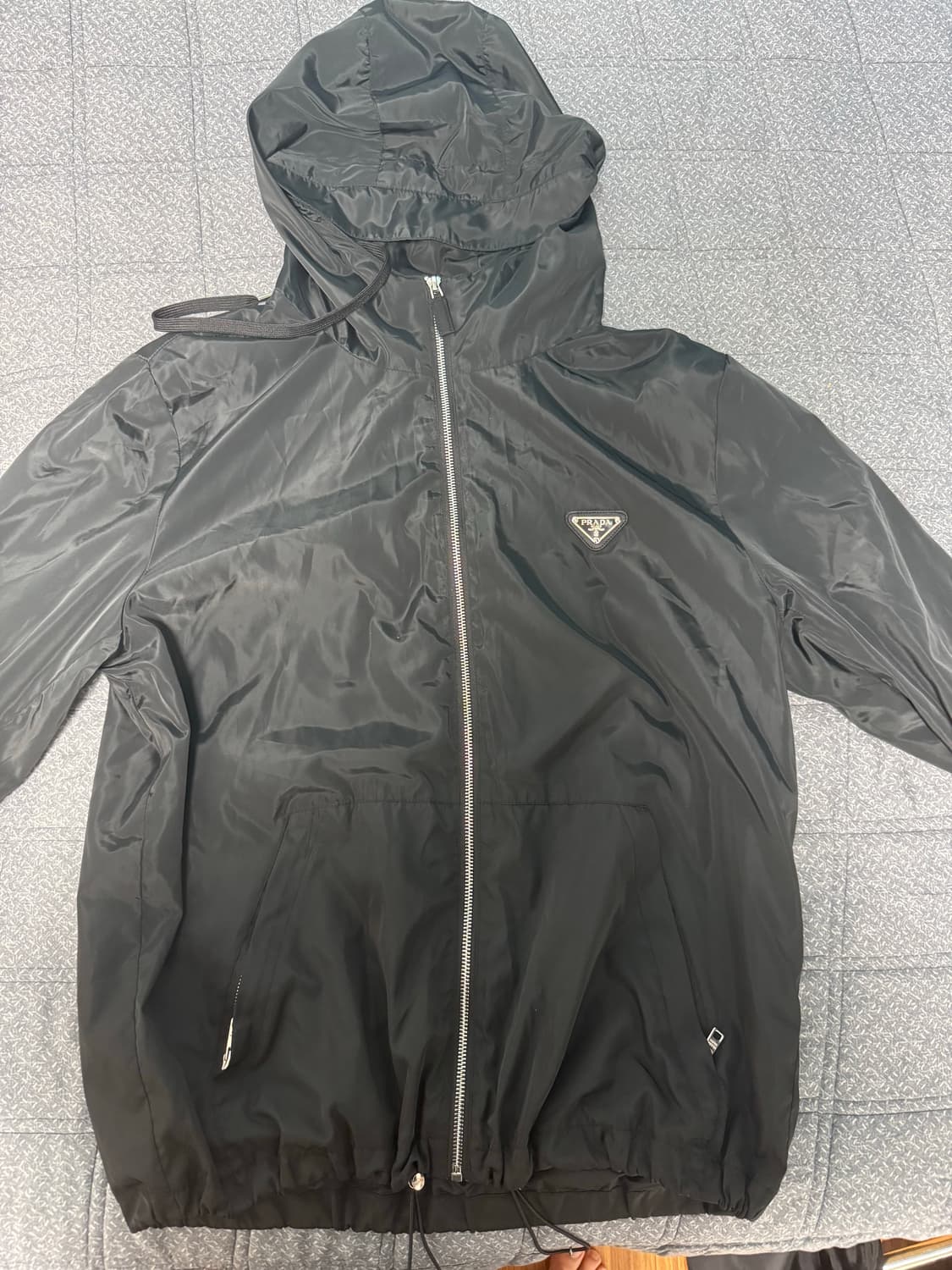 프라다 리나일론 자켓 블랙 상품이미지1