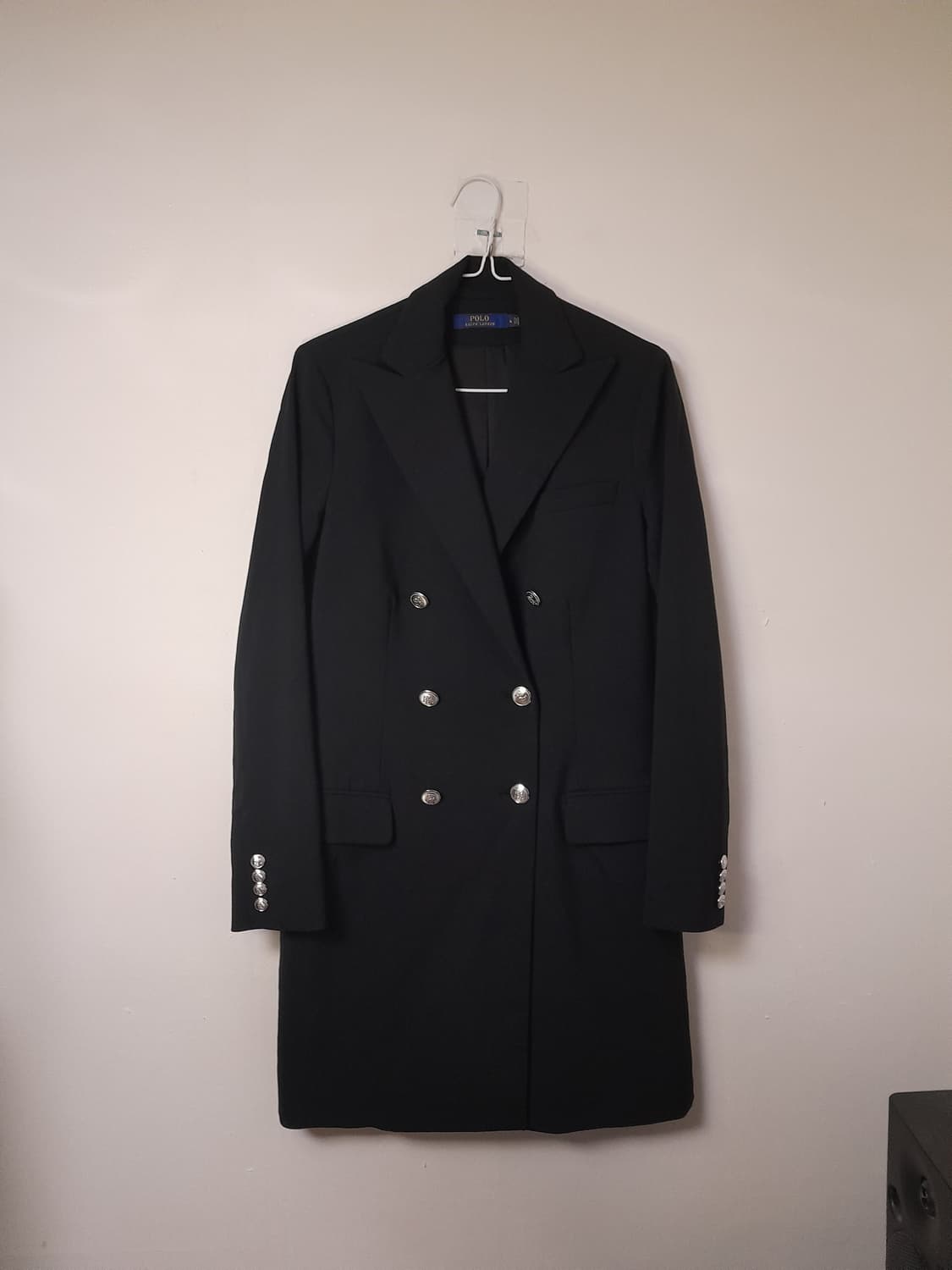 랄프로렌 폴로 더블 브레스티드 은장 울자켓/코트 4 상품이미지1