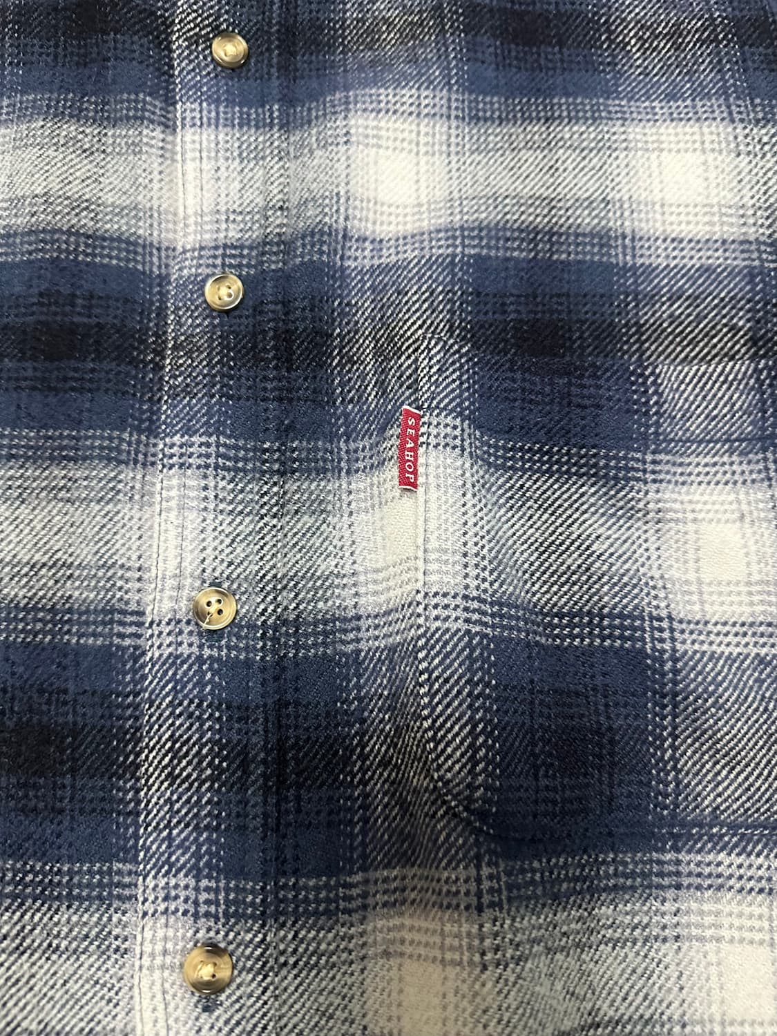 (JPN) SEAHOP 울 플란넬 셔츠 상품이미지2