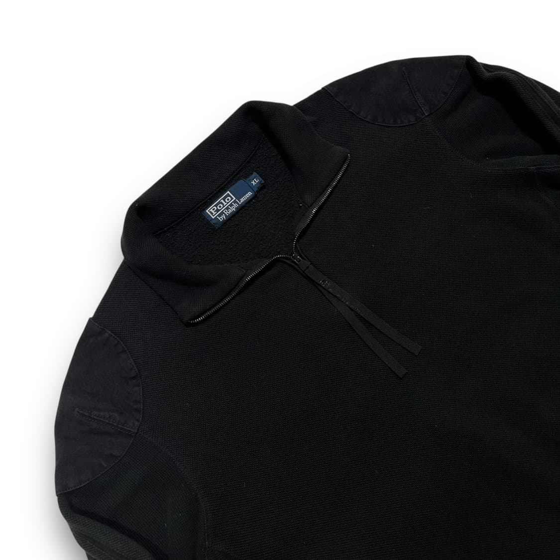 폴로 랄프로렌 더블 숄더 쿼터 지퍼 넥 코튼 롱 슬리브 상품이미지2