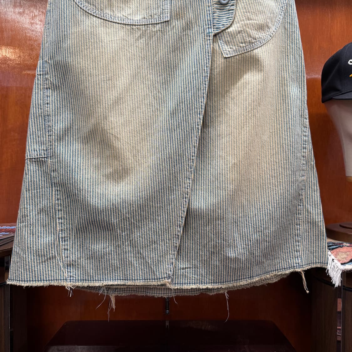 Lime.Inc 히코리 스트라이프 스커트  상품이미지3