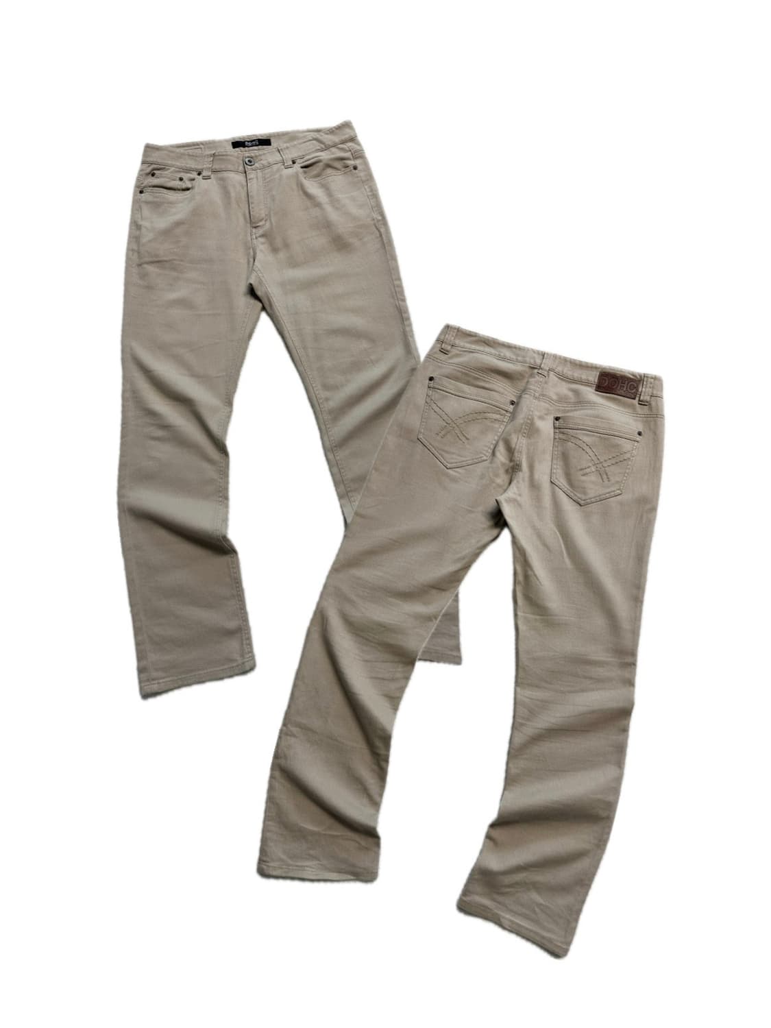 dohc 베이지 데님팬츠 상품이미지1