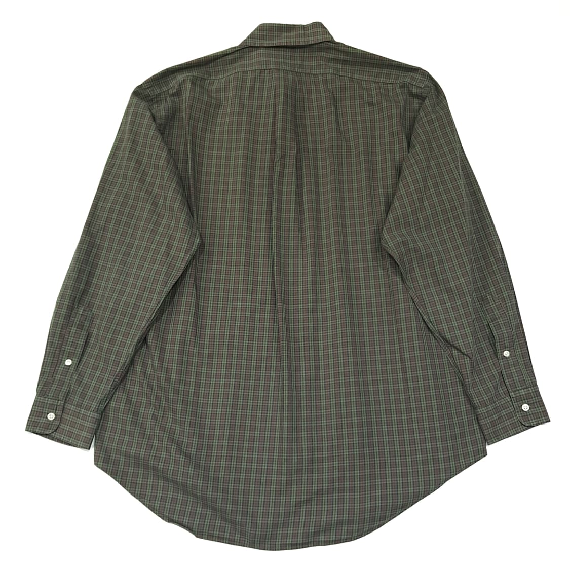 CL243 L 폴로 인도판 면 포니 그린 타탄체크 셔츠 남방 상품이미지6