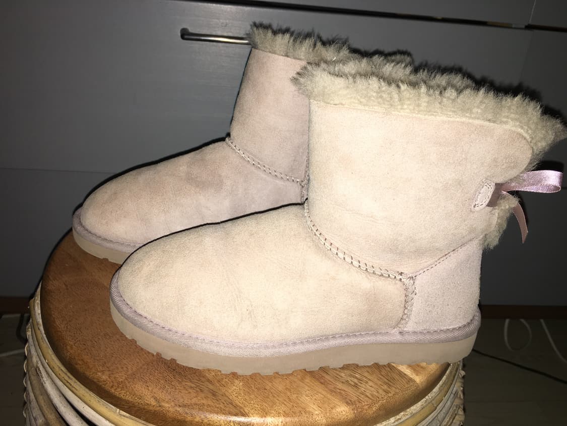 🎀230 UGG 연보라 리본 어그부츠 상품이미지6