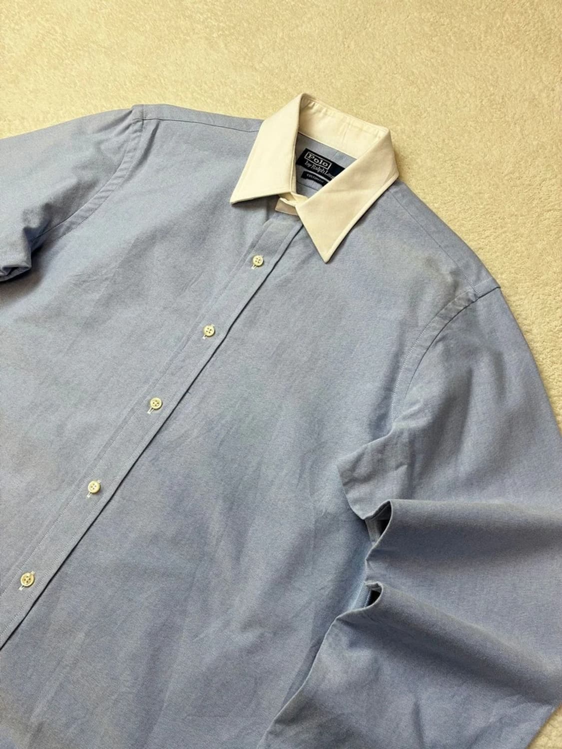 폴로 랄프로렌 라운드카라 클레릭 셔츠 PN5822 상품이미지2