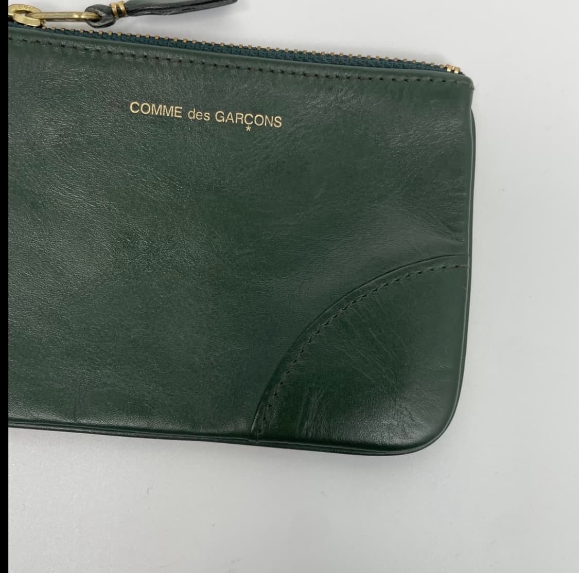 꼼데가르송 카드지갑 그린 상품이미지3