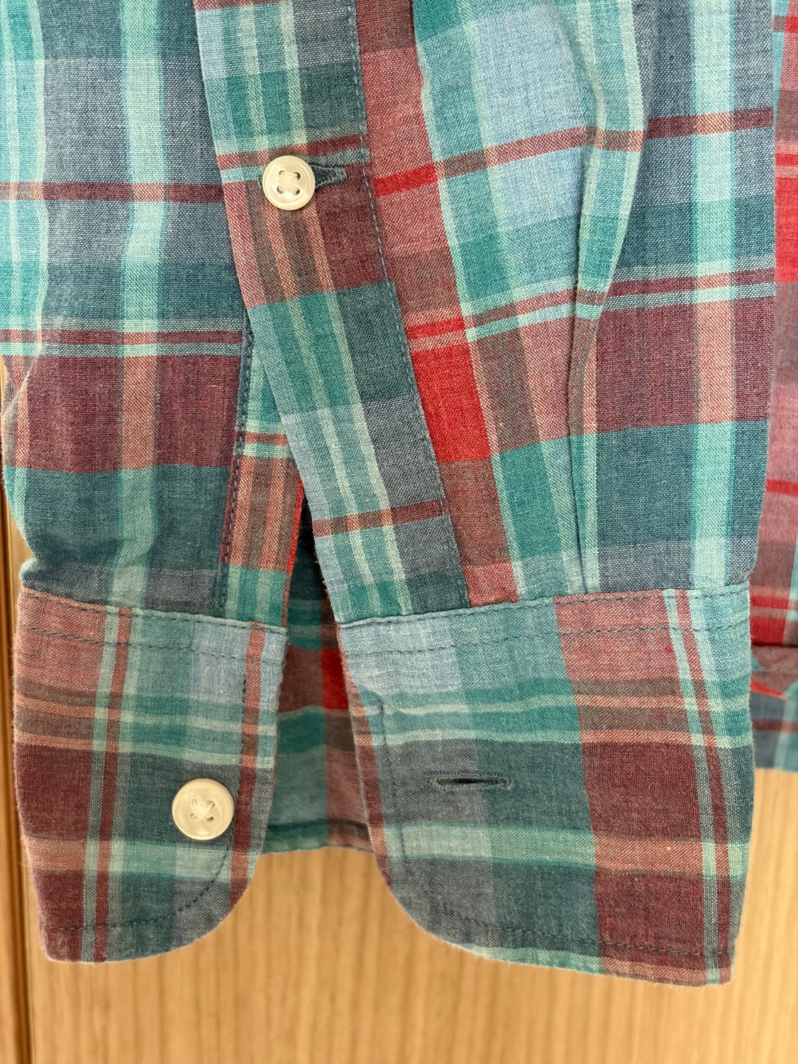 (상태최상/정품) 제이크루(J.Crew) 슬림핏 체크 셔츠 - M 상품이미지3