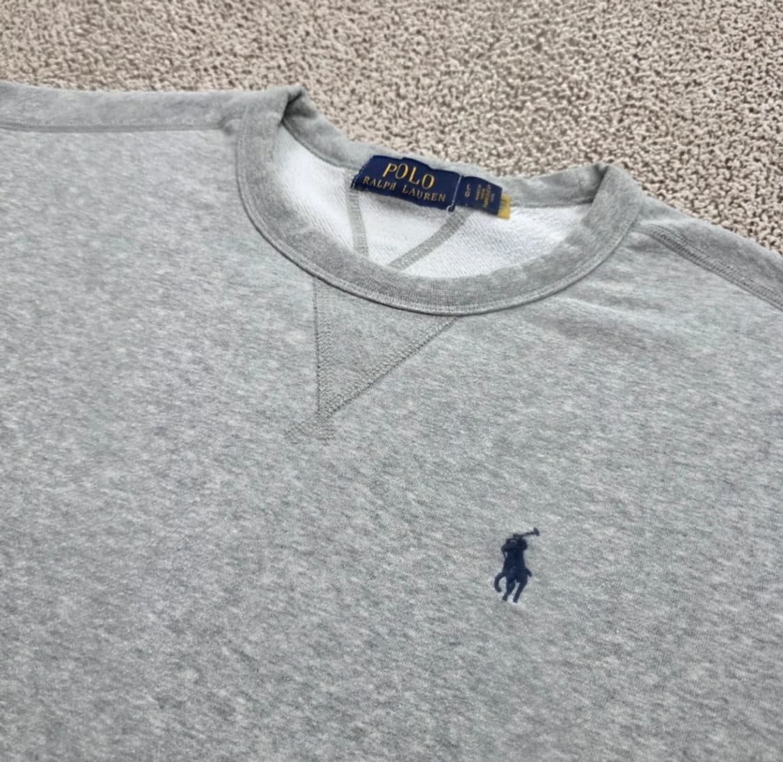 폴로 랄프로렌 맨투맨 L 회색 상품이미지4