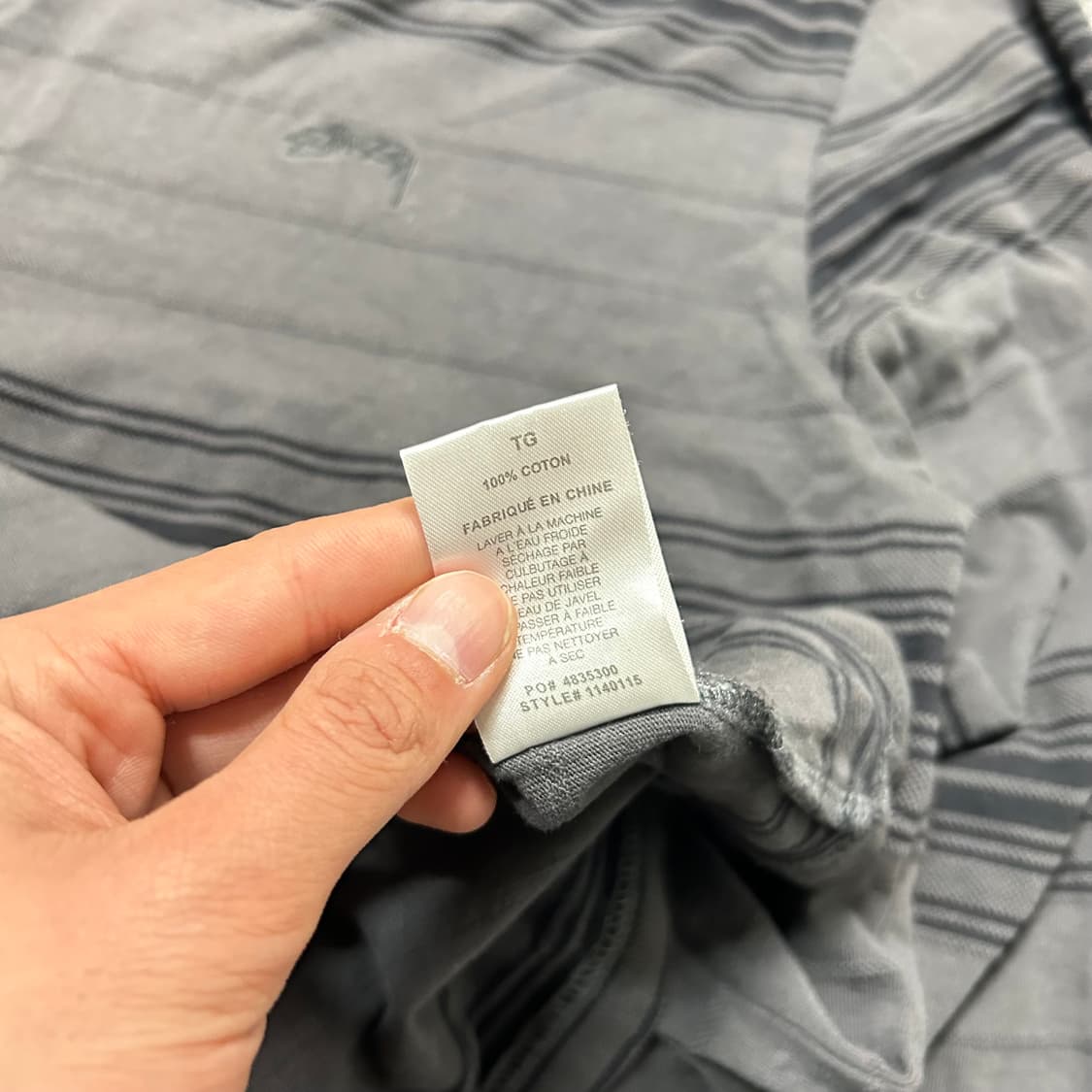 스투시(Stussy)롱슬리브 크루넥 티셔츠 상품이미지7