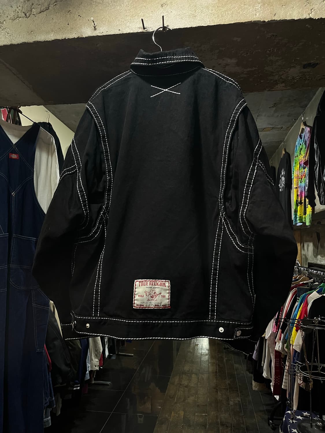 True Religion Big Stitch Trucker Jacket 상품이미지8