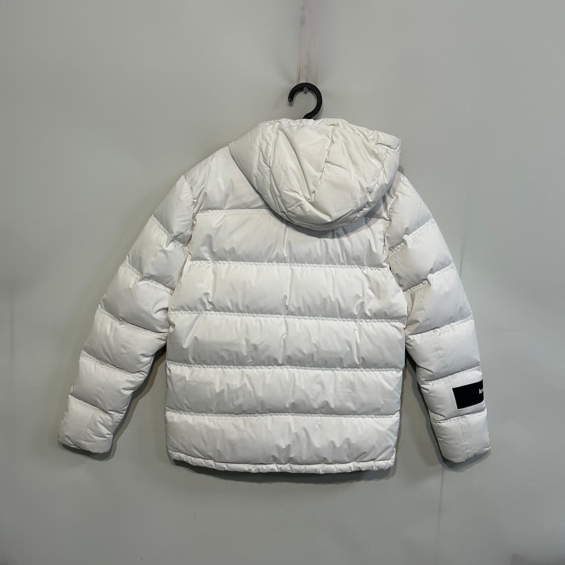 르꼬끄 남성 덕다운 패딩 95 화이트 빵빵함 상품이미지3