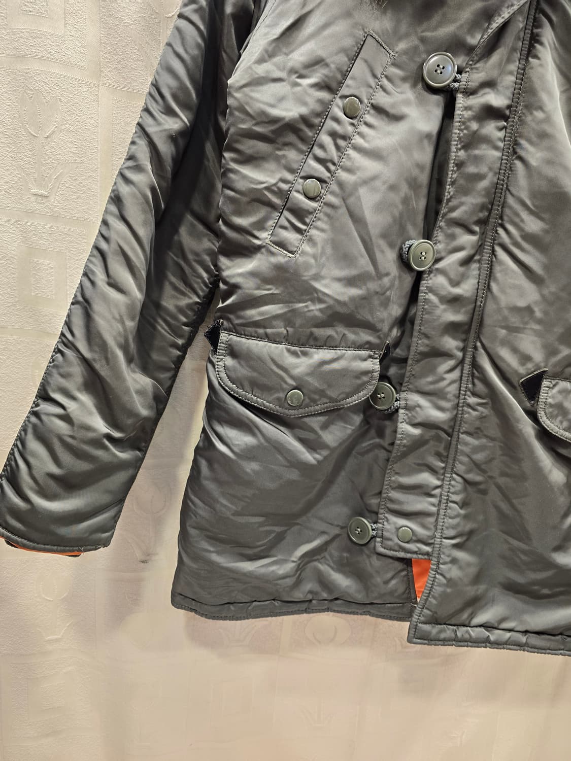 알파인더스트리 N-3B 카키 야상 S 상품이미지4