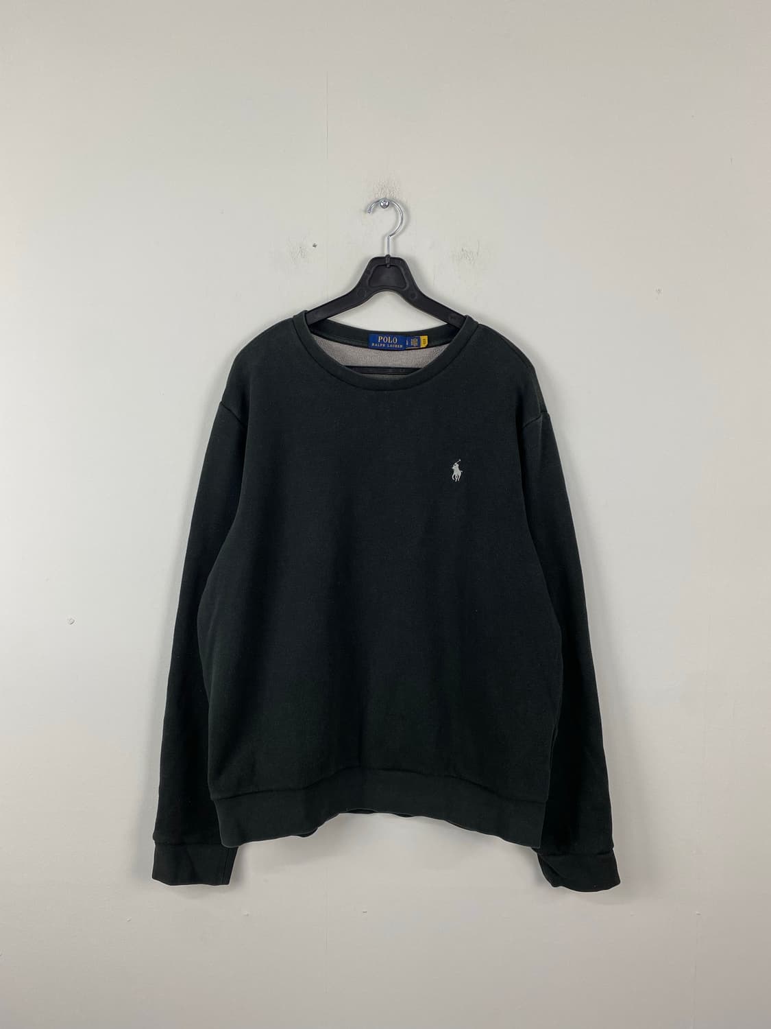 폴로 랄프로렌 블랙 맨투맨 스웻셔츠 L <563> 상품이미지1