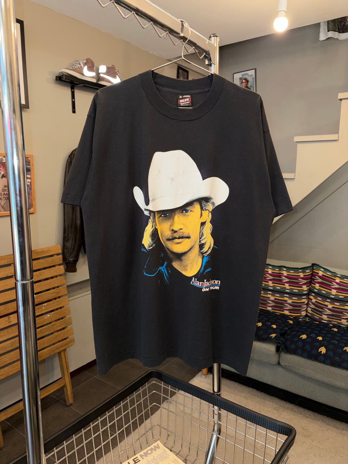90‘s Alan Jackson country music tour T-s 상품이미지4