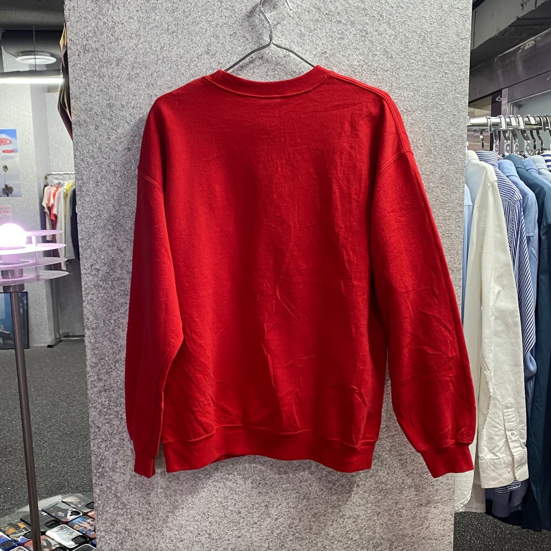 나이키 스우시 빅로고 레드 스웻 B3144 상품이미지4