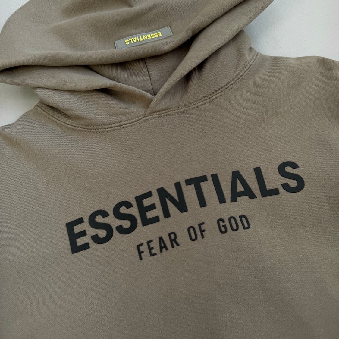 피어오브갓 에센셜 빅로고 풀오버 스웻 후드티 상품이미지3