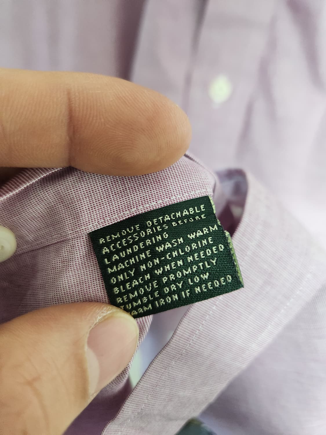 폴로Polo 논아이론 셔츠 XL - S177 상품이미지5