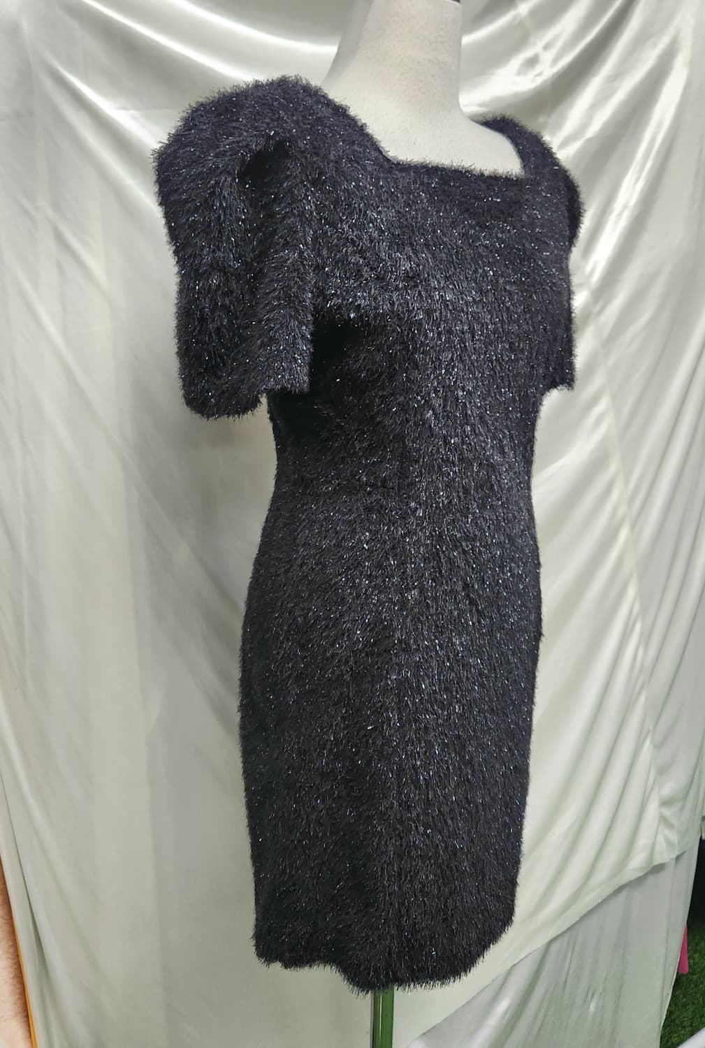 스페셜 에디션💎 글리터 샤기 미니드레스 상품이미지2