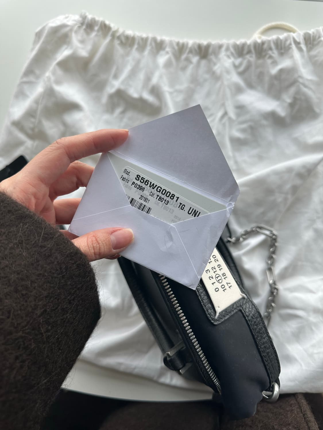 메종 마르지엘라 5ac 미니 체인 블랙 상품이미지3