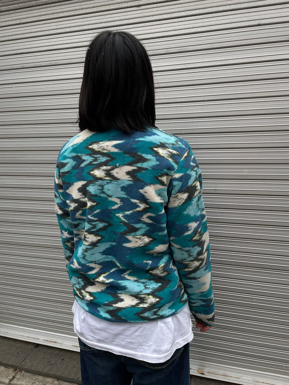 Patagonia Synchilla Trout Tails  Blue 상품이미지6