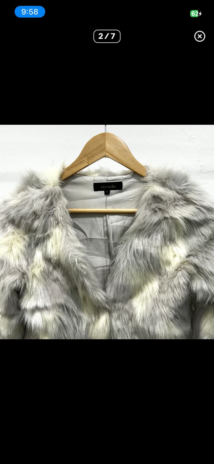 rienda 파스텔 퍼 자켓 상품이미지2