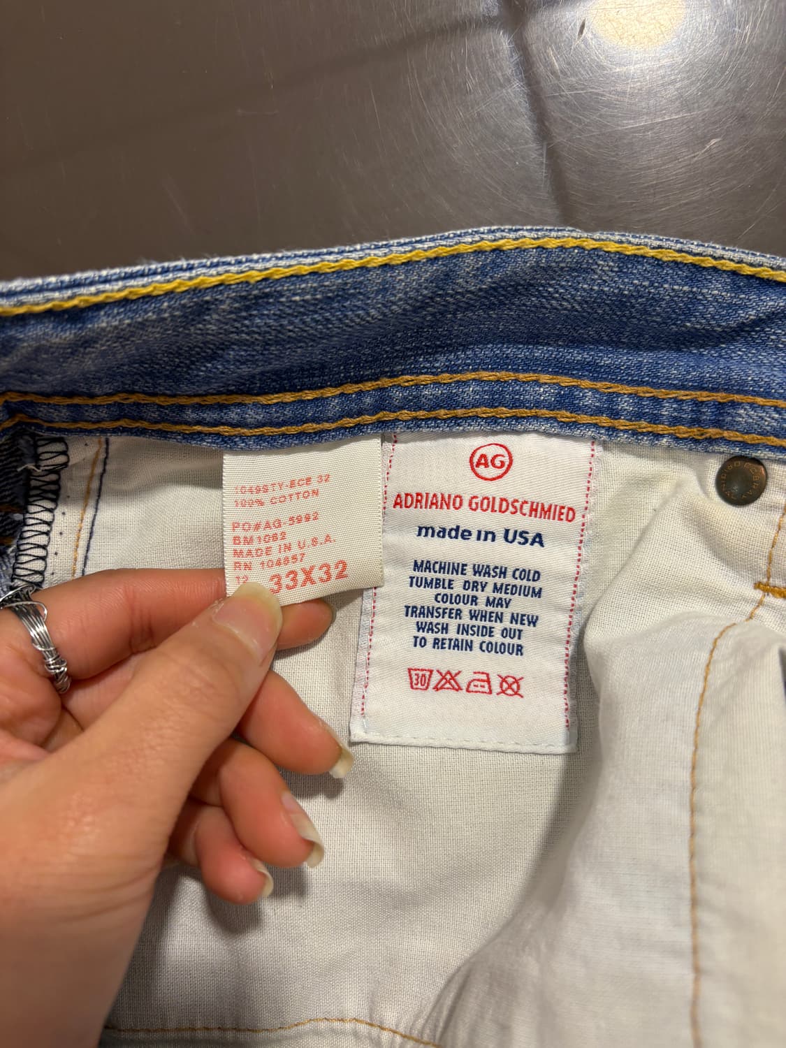 빈티지 미제 데님팬츠 상품이미지7