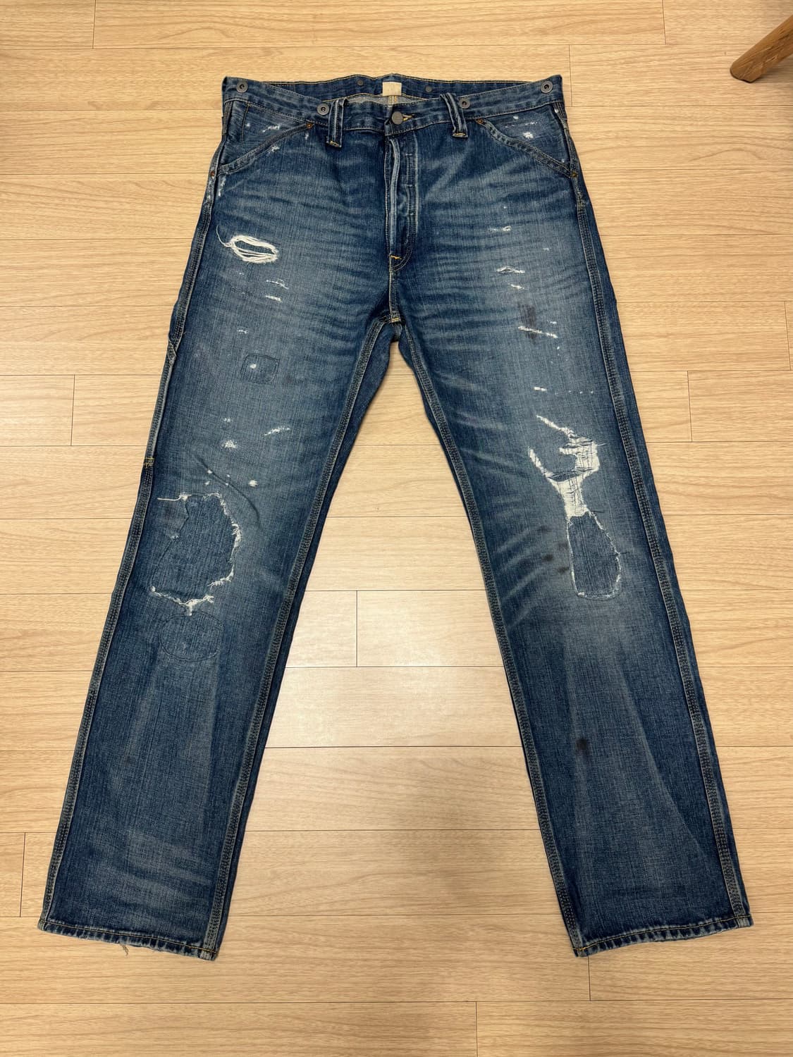 RRL 더블알엘 브레이튼 디스트레스드진 W34 L32 상품이미지1