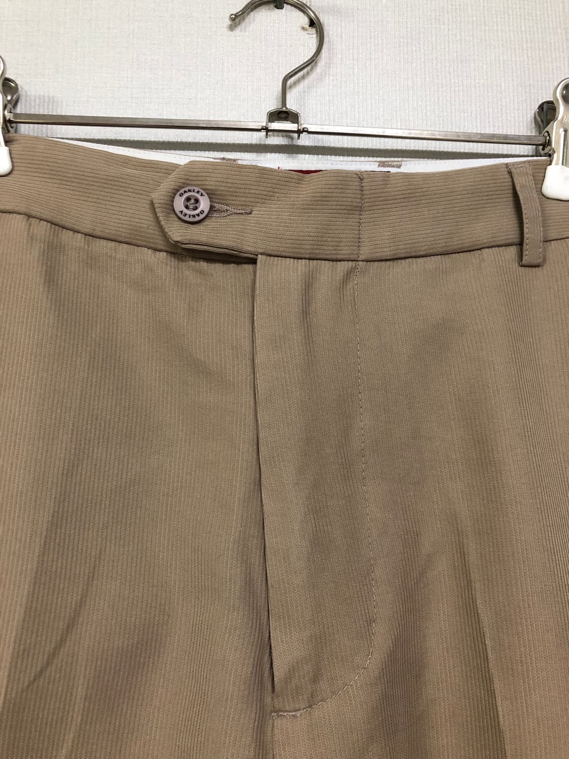 오클리 레이온 폴리 트라우저 슬랙스 쇼츠 반바지 32 _ 베이지 상품이미지3